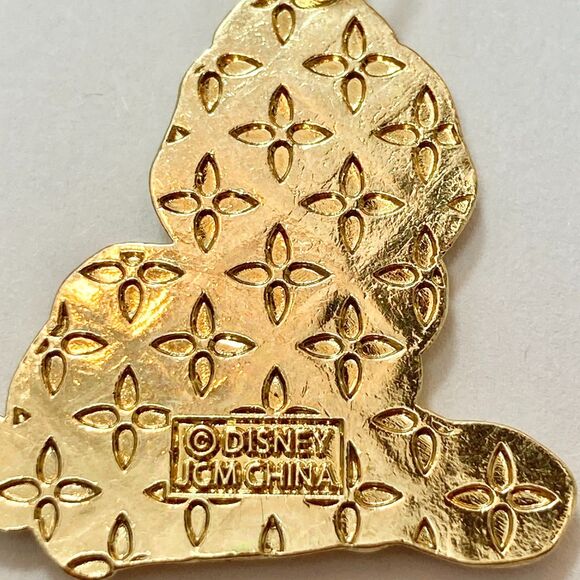 Vtg Disney Beauty & The Beast Clip Charm Princess Belle Zipper Pull Bag Signed - Picture 6 of 8